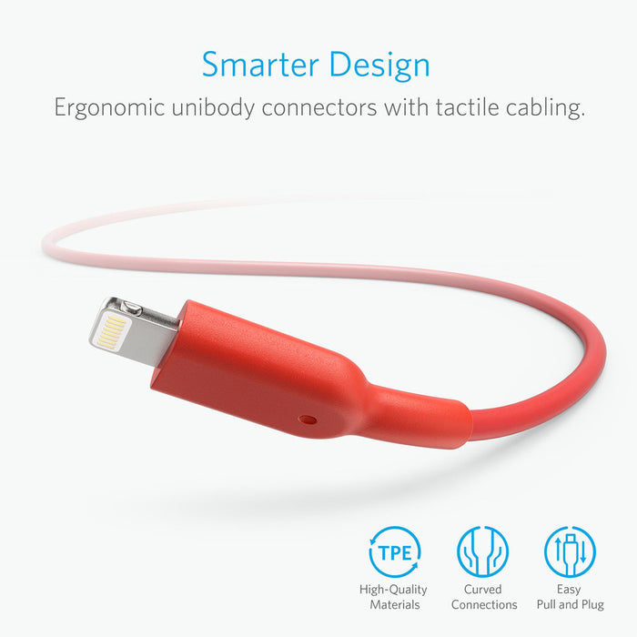 Anker PowerLine II with Lightning Connector, 6ft, (Colors: Black, Red, White) - We Love tec