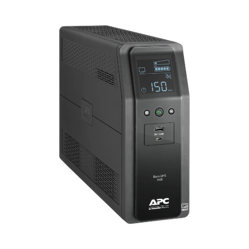 APC BR1350M2-LM Back UPS PRO BR 1350VA, 10 Outlets, 2 USB Charging Ports, AVR, LCD interface, LAM - We Love tec
