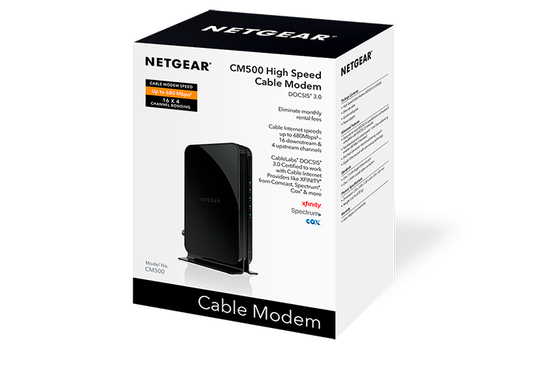 NETGEAR High Speed Cable Modem (CM500)