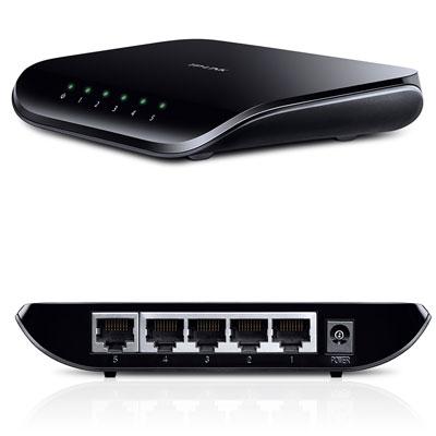 TP-Link 5 Port Gigabit Ethernet Network Switch Unmanaged (TL-SG1005D)