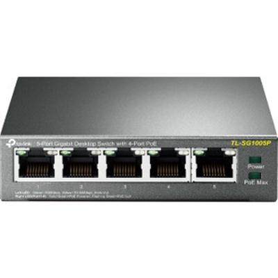 TP-Link 5-Port Gigabit Desktop Switch with 4-Port PoE+ (TL-SG1005P V2)