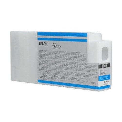 EPSON T642200 Cyan UltraChrome HDR Ink Cartridge for Stylus Pro 7700/7900/9700/9900, 150ml - We Love tec