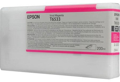 EPSON T653300 Vivid Magenta Ink Cartridge for Stylus Pro 4900, 200ml - We Love tec