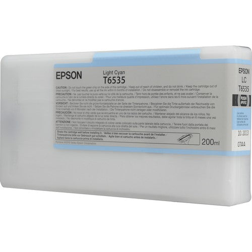 EPSON T653500 Light Cyan Ink Cartridge for Stylus Pro 4900, 200ml - We Love tec