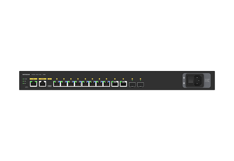 8x1G PoE+ 125W 2x1G and 2xSFP Managed Switch - AVB4212P