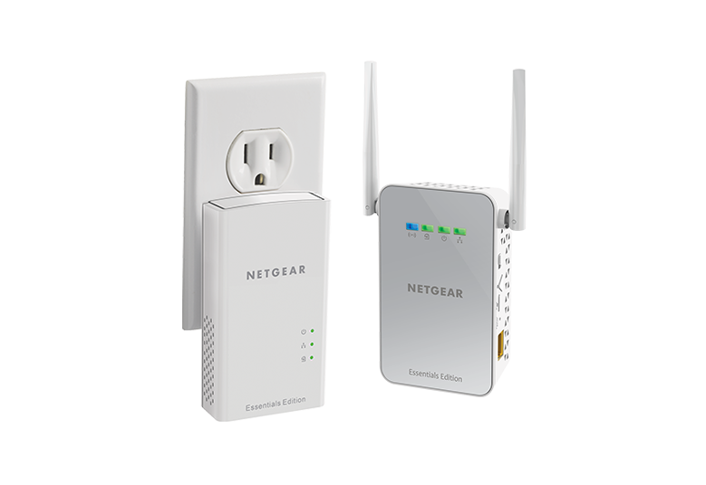 NETGEAR Powerline Extender, 1000Mbps, 1Gigabit Port, 1 Powerline Extender + 1 WiFi Extender (PLW1000)