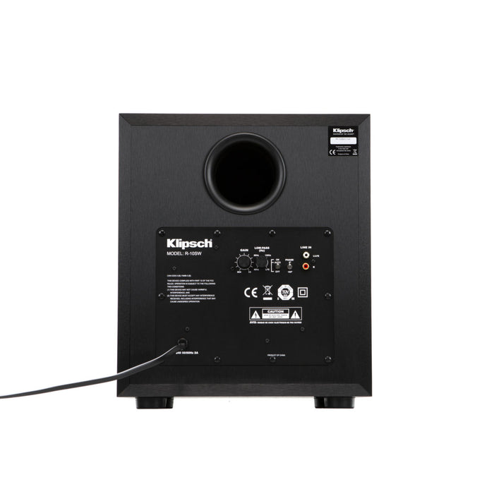 Klipsch R-10SW Reference Powered Subwoofer Speaker, Black - Free Shipping - We Love tec