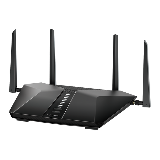 Netgear Nighthawk 6-Stream Dual-Band WiFi 6 Router with NETGEAR Armor & NETGEAR Smart Parental Controls (RAX50)