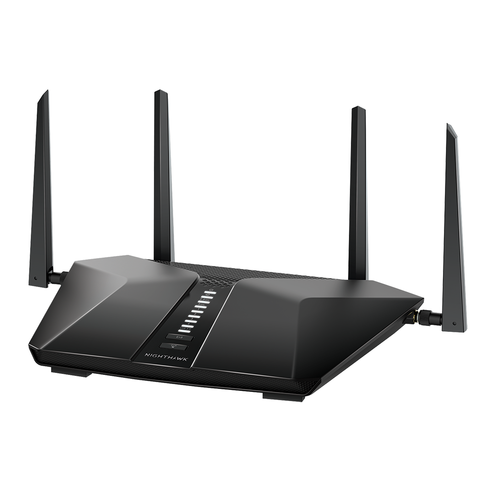 Netgear Nighthawk 6-Stream Dual-Band WiFi 6 Router with NETGEAR Armor & NETGEAR Smart Parental Controls (RAX50)