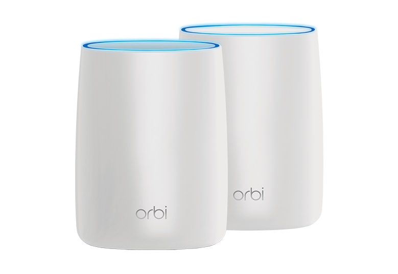 NETGEAR Orbi Tri-band Mesh WiFi System, 3Gbps, Router + 1 Satellite (RBK50)