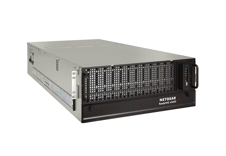 NETGEAR Highest density 2U rackmount storage with 60 bays and 10G connectivity (RR4360X)