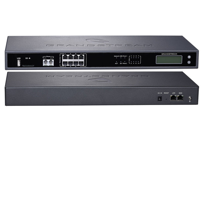 Grandstream UCM6208 IP PBX with 8 FXO and 2 FXS Ports - We Love tec