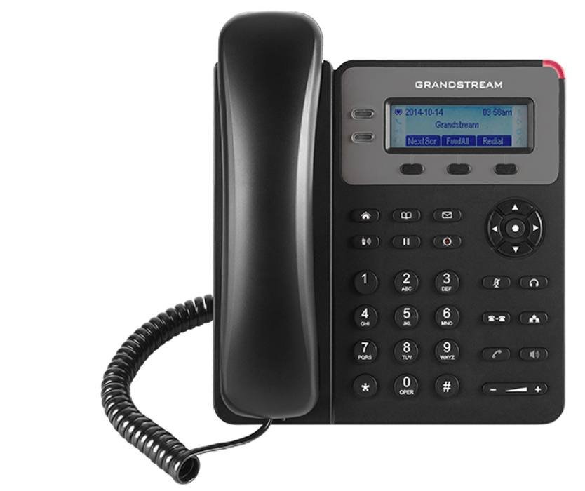 Grandstream GXP1610 Single-Line IP Phone, VoIP Phone with PoE for Small Business - We Love tec