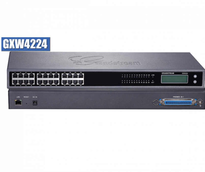 Grandstream GXW4224 VoIP Gateway with 24 Telephone FXS Ports - We Love tec