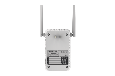 NETGEAR Dual-band WiFi Mesh Extender, 1.2Gbps, Wall-plug, External Antenna (EX6150)