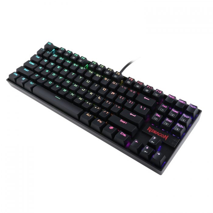 Redragon K552RGB KUMARA Mechanical Gaming Keyboard, Black, English - We Love tec