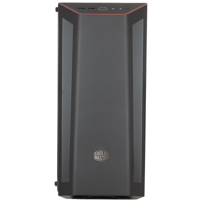 Cooler Master (CA_MCB-B510L-KANN-S00) Masterbox MB510L, Mid-Tower Red Carbon Texture Full Window - We Love tec