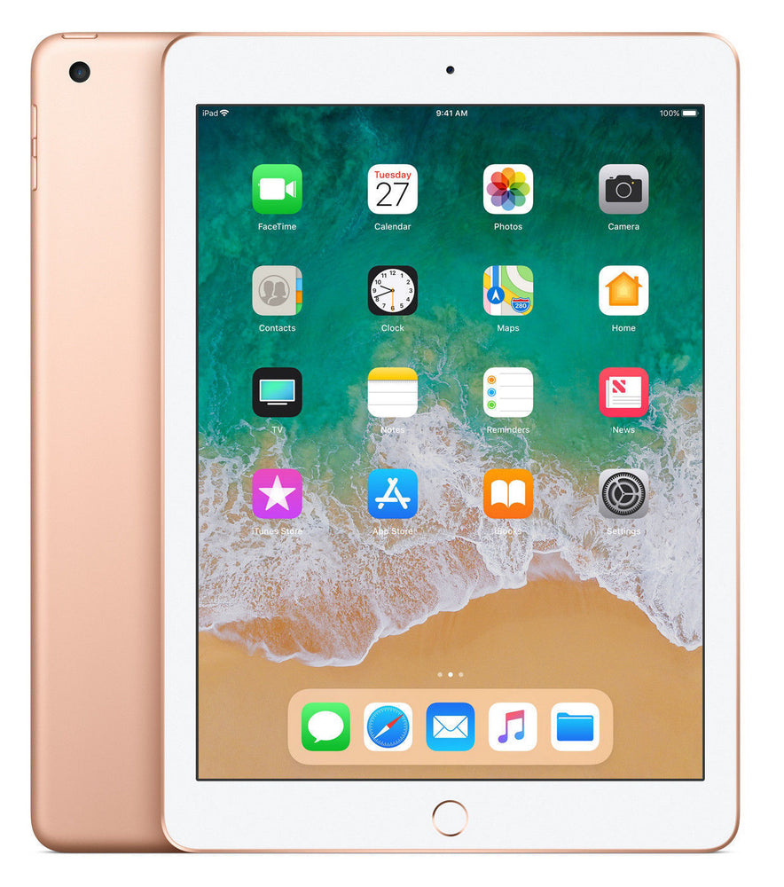 Apple iPad 6th Gen. 32GB, Wi-Fi, 9.7in - Gold - Manufacturer refurbished - We Love tec