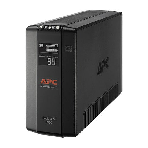 APC BX1000M-LM60 Back UPS Pro BX 1000VA, 8 Outlets, AVR, LCD interface, LAM 60Hz - We Love tec